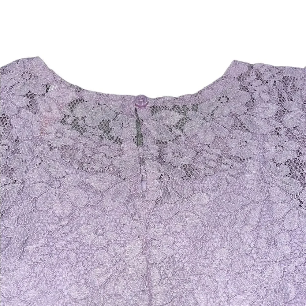 Justice Lace Cropped Top
